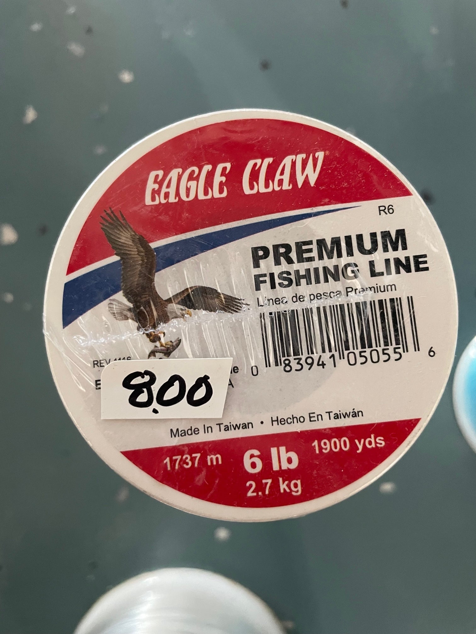 Eagle Claw Snelled Fish Hooks (No. 51) Size 10 - Pkg of 6 Hooks